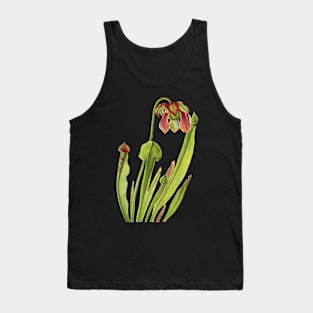 Catesby Pitcherplant - Sarracenia catesaei - Walcott - Botanical Illustration Tank Top